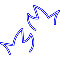 Obraz premium Handdraw Neon Decoration