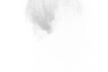 a white flying snow on the transparent background