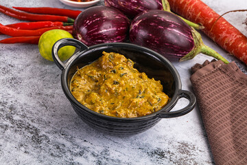Indian chicken masala corma curry