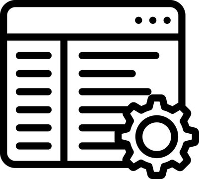 Source Code Line Icon
