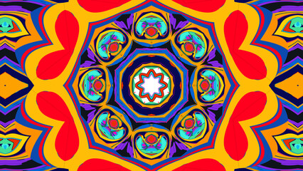 Abstract symmetrical pattern