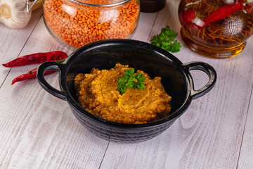 Indian cuisine - Lentil vegan dal