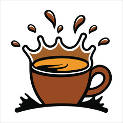 Coffee Cup Splash logo