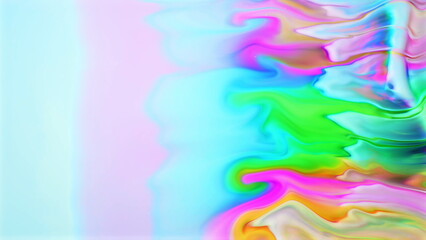 Abstract colorful swirls create a vibrant, flowing artistic background