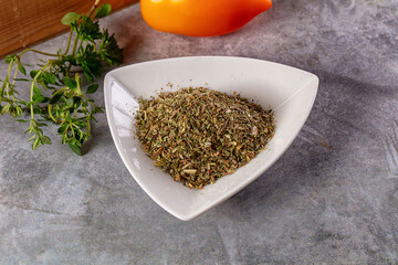 Dry Provance herbs mix seasoning