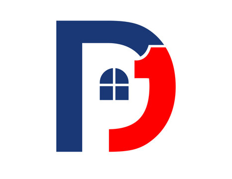 d1 properties logo,da monogram logo,da letter logo,da initial logo