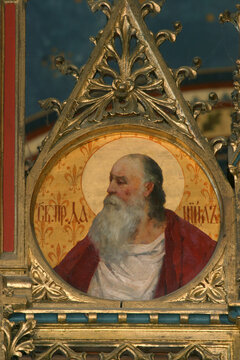 Prophet Daniel, iconostasis in the Greek Catholic Cathedral of the Holy Trinity in Krizevci, Croatia