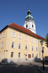 Obraz premium Parish Church of the Holy Trinity in Karlovac, Croatia
