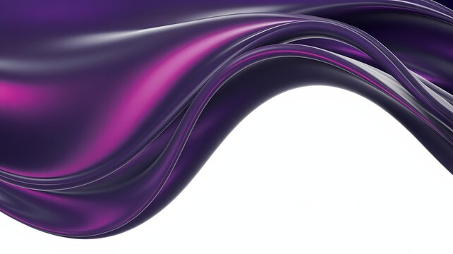 Deep purple and magenta flowing abstract fabric smooth