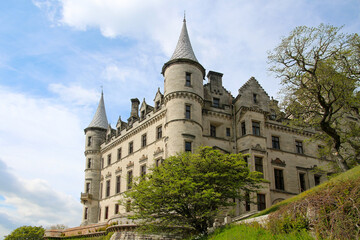Obraz premium Dunrobin Castle- was first mentioned as a fortress in 1401, Scotland