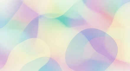 Dreamy ethereal gradient background featuring blurred pastel tones and fluid organic contours