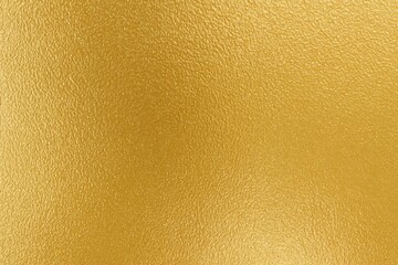 Golden metallic foil texture background.