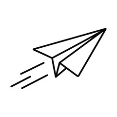 airplane icon vector illustration