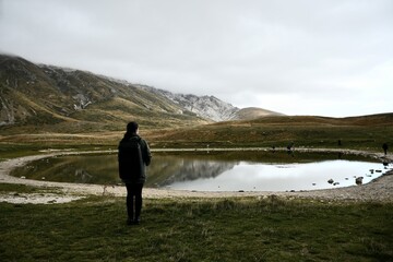 Jesienny krajobraz w pięknym Abruzzo, Italia. © Jola i Darek 