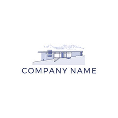 Real estate logo design