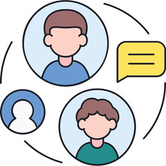 Group Networking Sticker