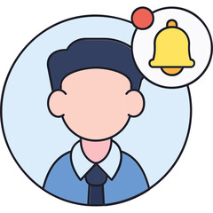 Obraz premium Profile Update Notifications Sticker