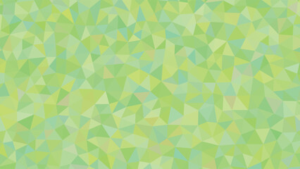Abstract Fresh Lime Green and Yellow Low Poly Geometric Background Texture