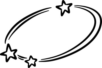 Fototapeta premium Stars Dizziness Orbit