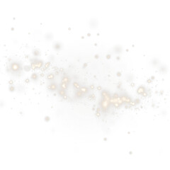 PNG sparkle overlay with gold and shine on transparent background