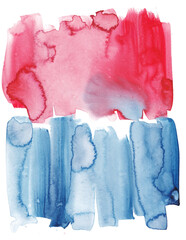 Abstract Watercolour Painting Stain 