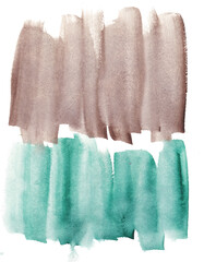 Abstract Watercolour Painting Stain 