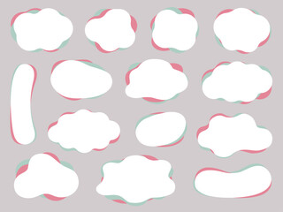 クリスマスカラーの可愛いフレームセット