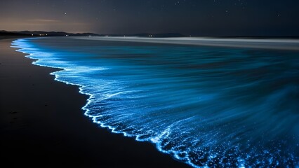 Bioluminescent Shoreline