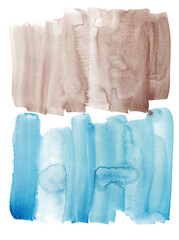 Abstract Watercolour Painting Stain 