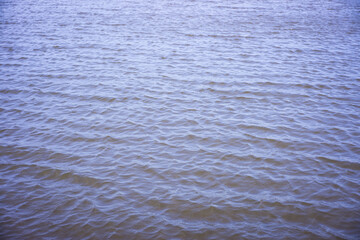 Gentle ripples form on the water surface due to wind. Ideal for nature, texture, calm, and environmental-themed visuals.