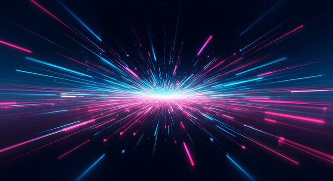 Abstract big data technology background