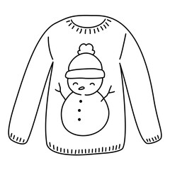 Cute Sweater Christmas