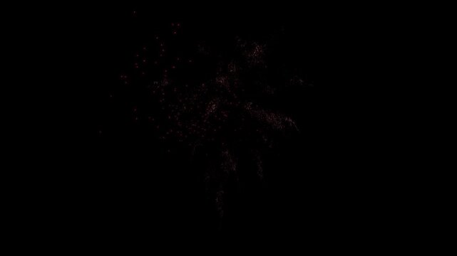 Firework Overlay 4 Pack Transparent Alpha