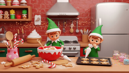 3D Santa&rsquo;s Workshop Candy Kitchen (Sweet Corner)
