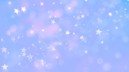 きらめく星の幻想的な背景