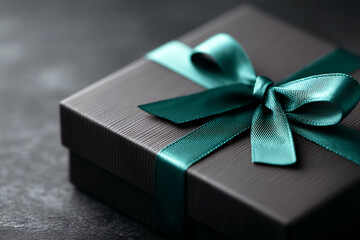 リボンで包んだギフトボックス