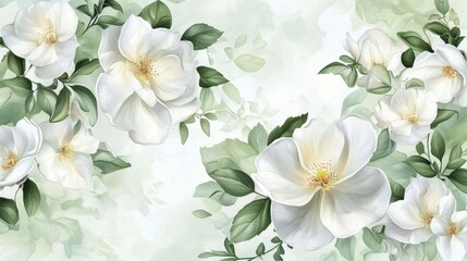 An elegant floral composition capturing nature's simplicity and beauty.