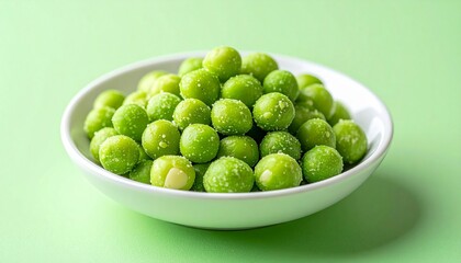 bowl of green peas