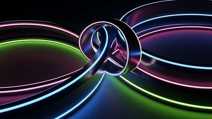 &ldquo;high-tech blue mandala circle with intricate neon geometry, symmetrical digital pattern, glowing futuristic fractal structure