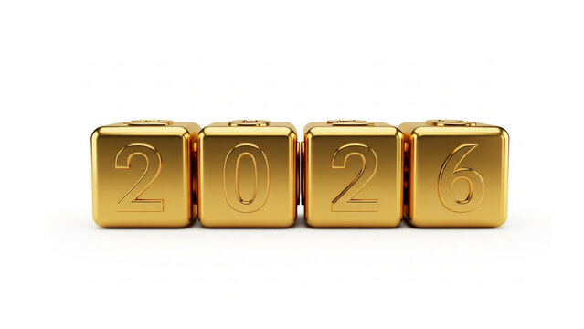 Countdown Blocks 2026 Gold Theme