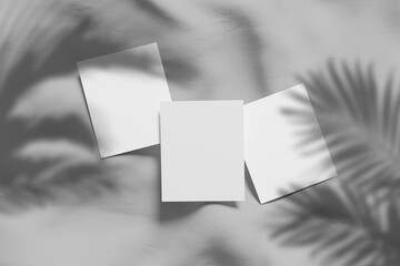 Clean Printed Paper Photo Mockup for showcasing your design to clients