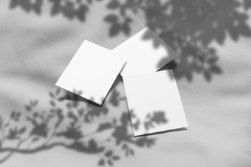 Premium Printed Paper Photo Mockup for showcasing your design to clients