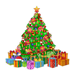 Christmas Tree Vector art