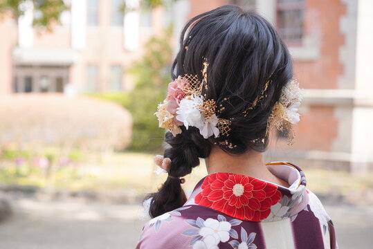 袴・後姿