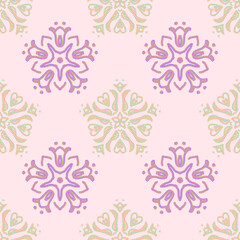 seamless pattern with flowers