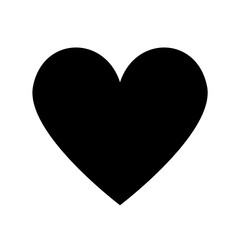 Red heart isolated on white background, trendy vector illustration icon flat design. I love you symbol. Happy Valentine's Day. Healt care concept sign vector. Love and romance sign. 