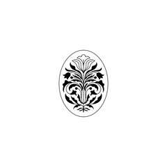 Vector set of logo design templates and graphic elements, organic cosmetics, floral illustration in simple linear hand drawn style, plants and flowers, natural products emblems