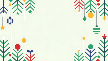 Festive Holiday Season Abstract Background