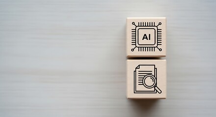 AI Technology Concept Data Analysis with Artificial Intelligence