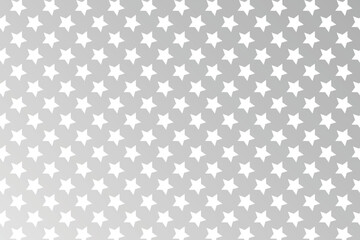 Star pattern background simple white stars on a gray gradient perfect for wallpaper or graphic design projects EPS vector